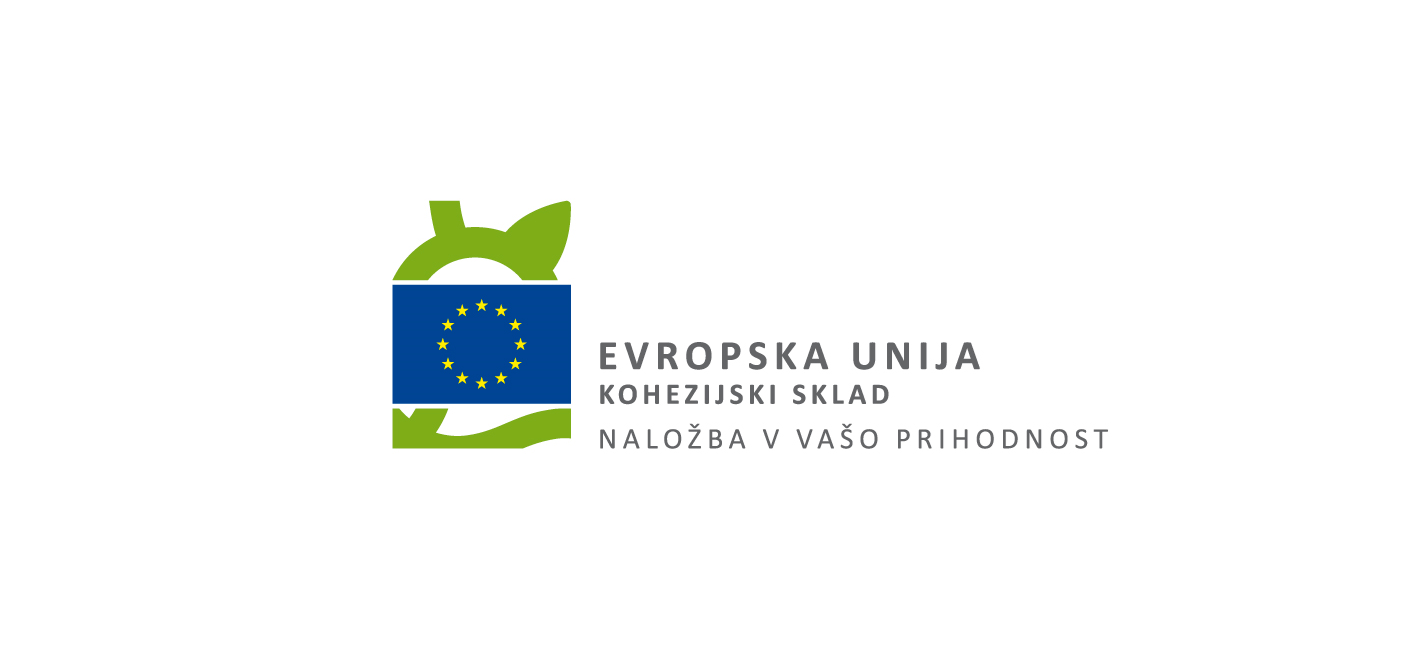 Naložbo sofinancirata Republika Slovenija in Evropska unija iz Kohezijskega sklada. 