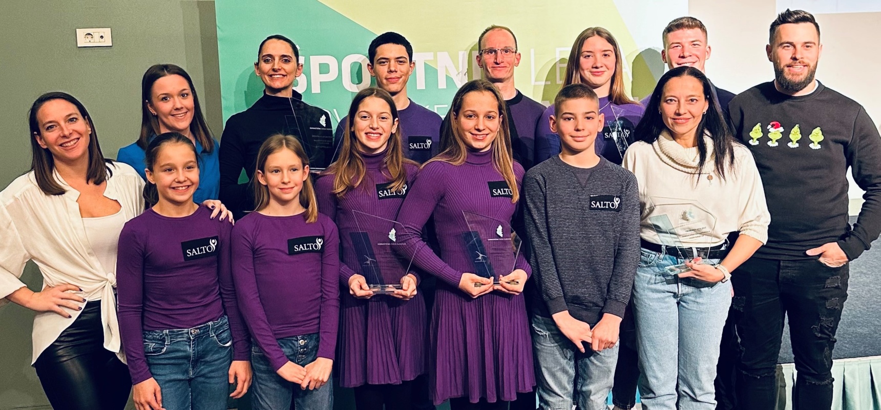 Športni klub Salto Koper prejel prestižno nagrado v gimnastiki