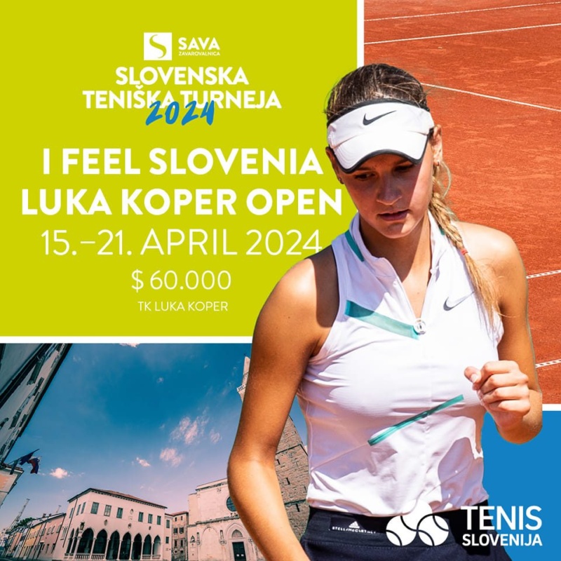 Koper bo gostil teniški turnir IFS Luka Koper Open