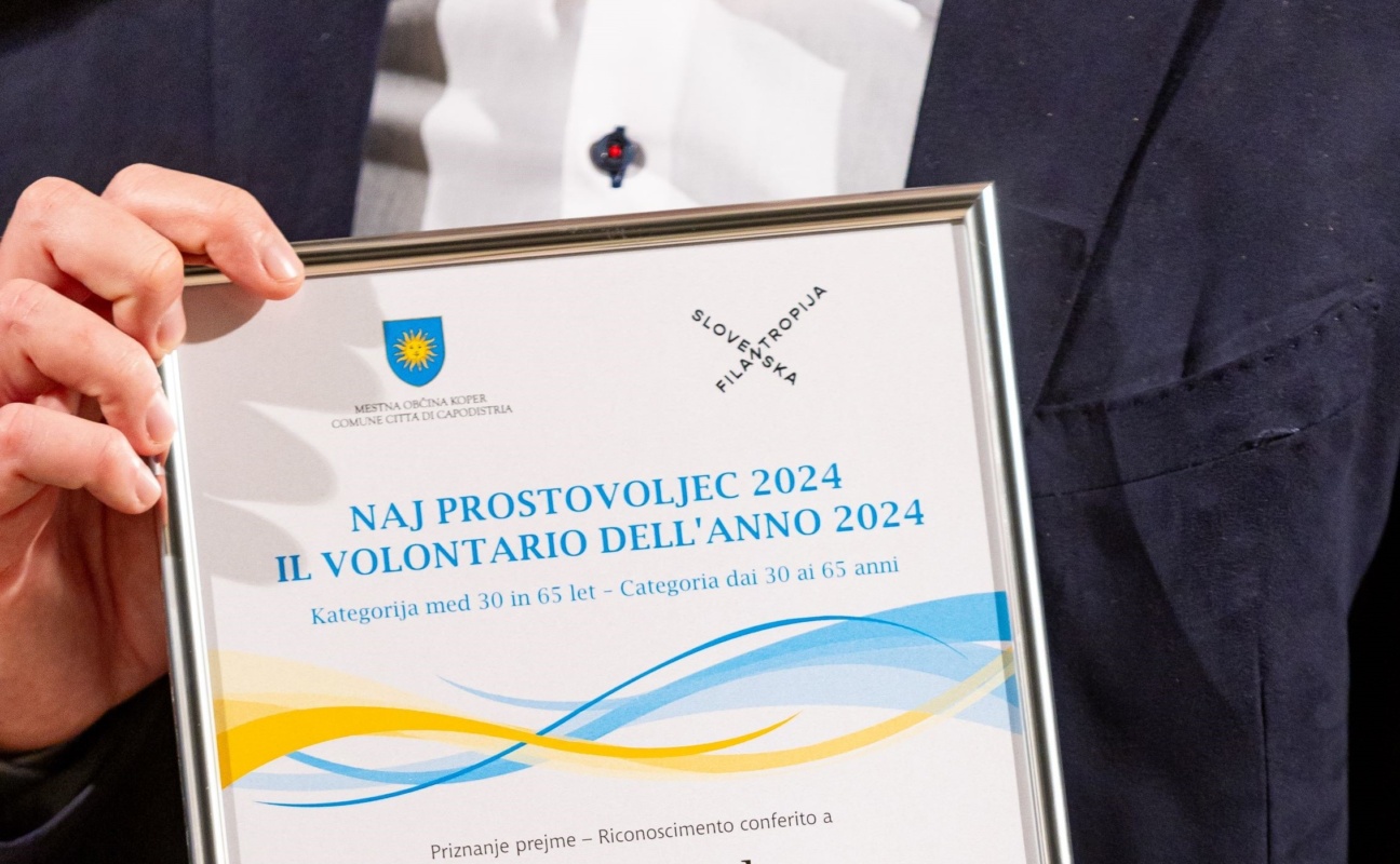 Kdo bo Naj prostovoljec v Mestni občini Koper 2025?