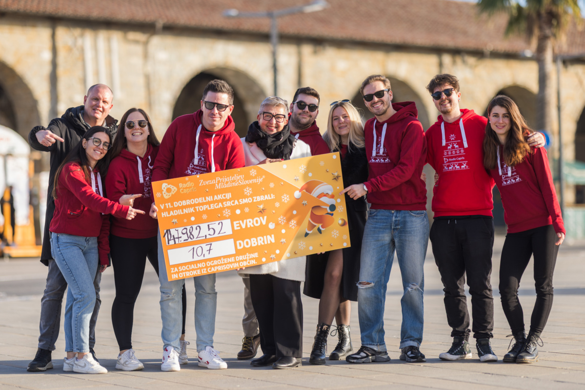 Dobrodelna akcija Hladilnik toplega srca tudi letos presegla vsa pričakovanja