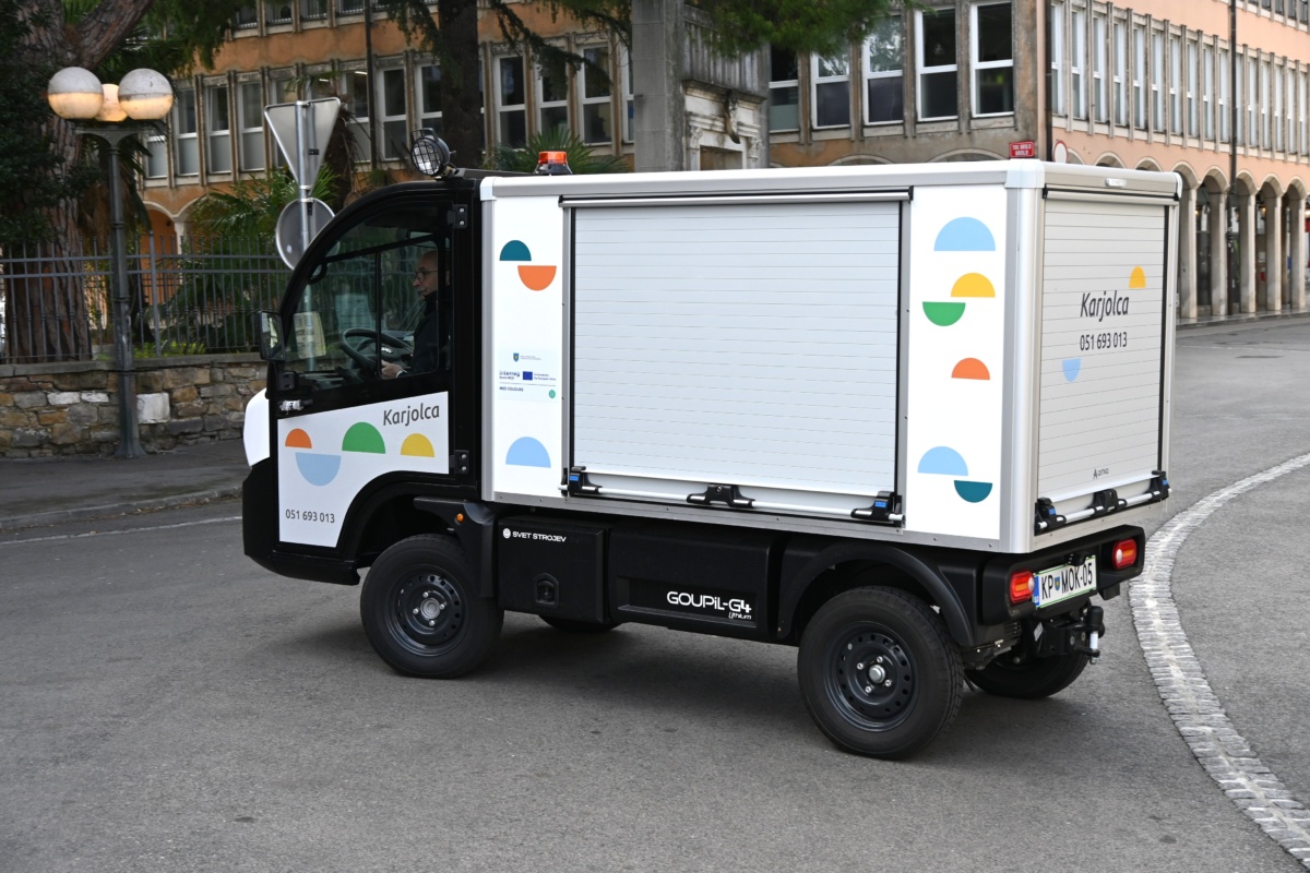 Karjolca z novo, daljšo traso