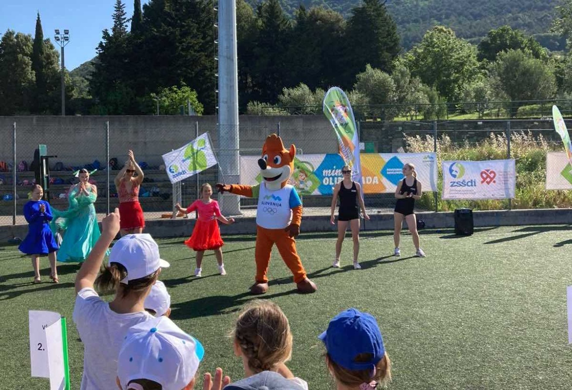 Na Mini olimpijadi v Dolini  otrokom približali šport, gibanje in olimpijske vrednote