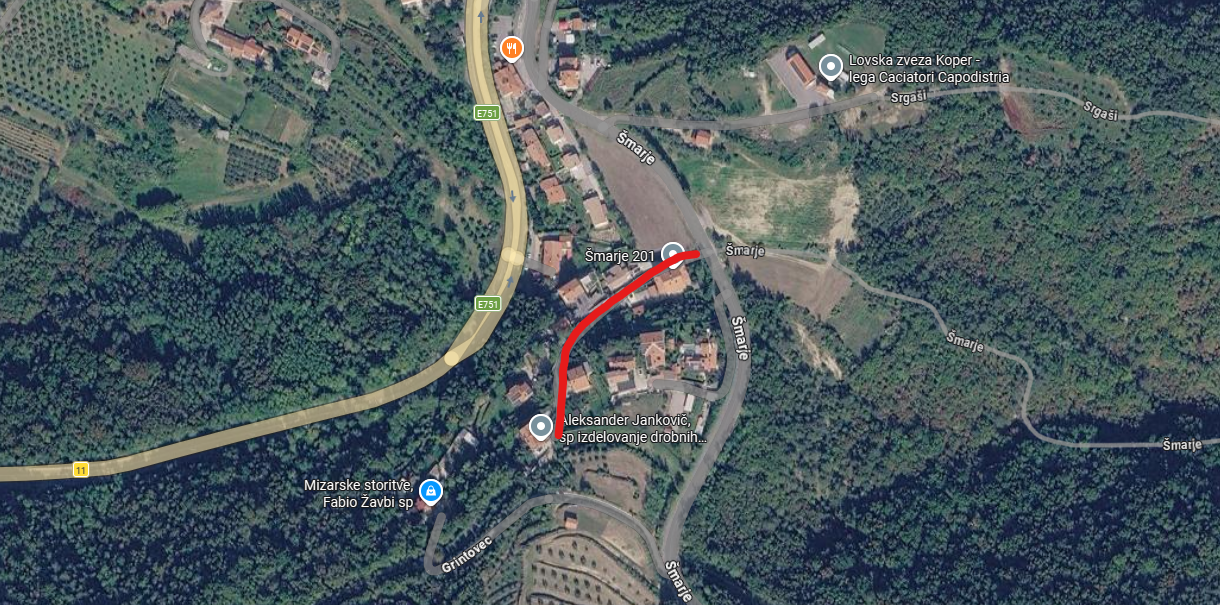 Občina bo uredila cesto v Šmarjah