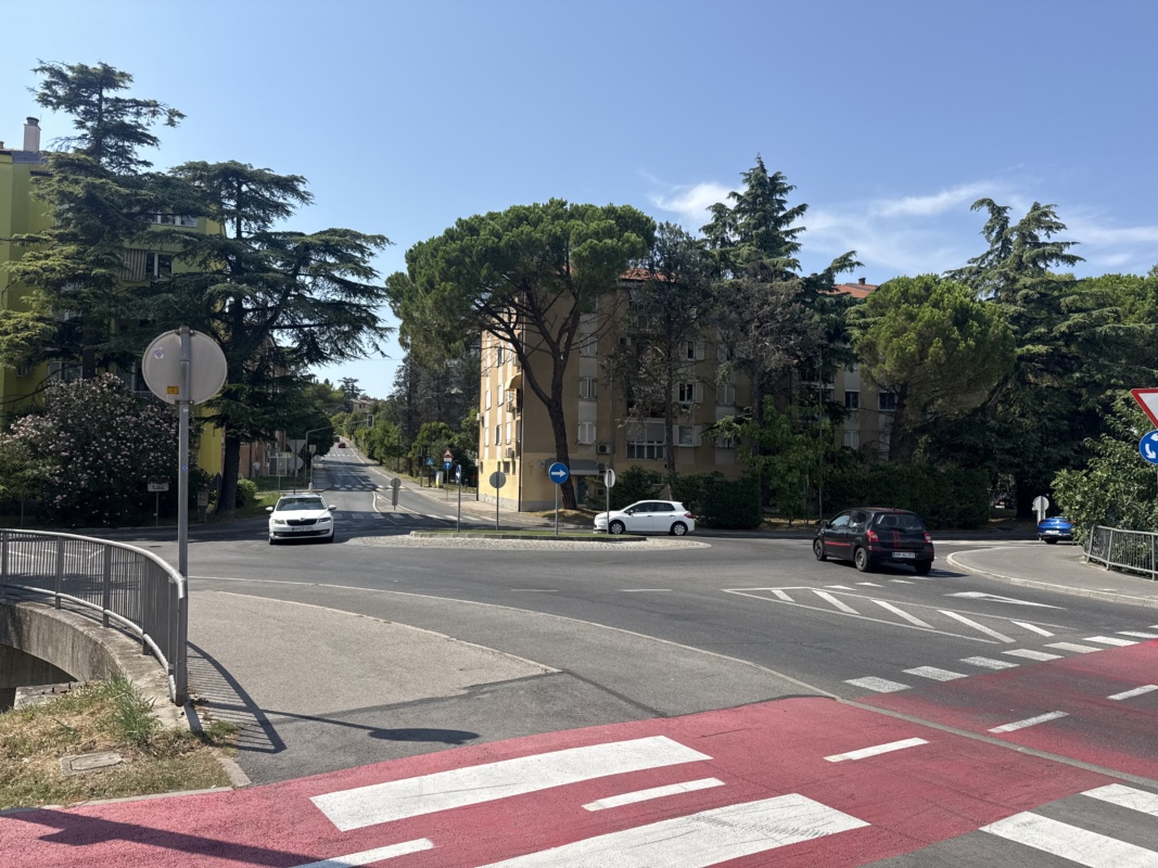 Obnova krožišča v Olmu