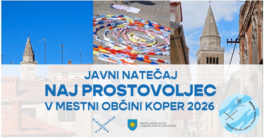 Odprte prijave za natečaj Naj prostovoljca v MOK